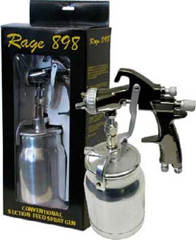 GPI RAGE SPRAY GUN KIT - MR898  